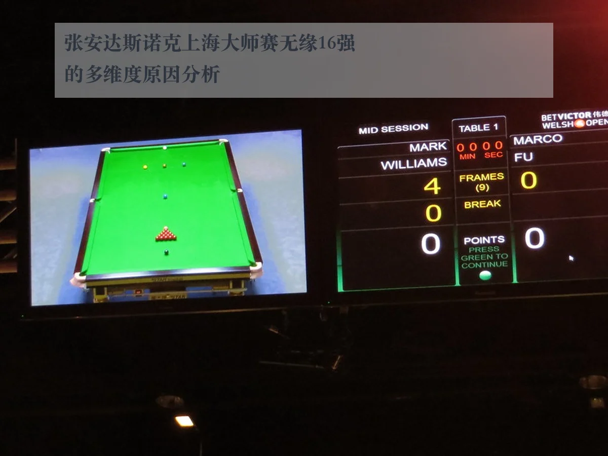 张安达斯诺克上海大师赛无缘16强的多维度原因分析（ayxAPP）